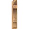 Ekena Millwork Balboa Rough Sawn Arts and Crafts Outlooker, Western Red Cedar, 6"W x 20"D x 28"H OUT06X20X28BOA03RWR - alternate 4